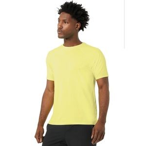 Alo yoga Idol Performance Tee shock yellow